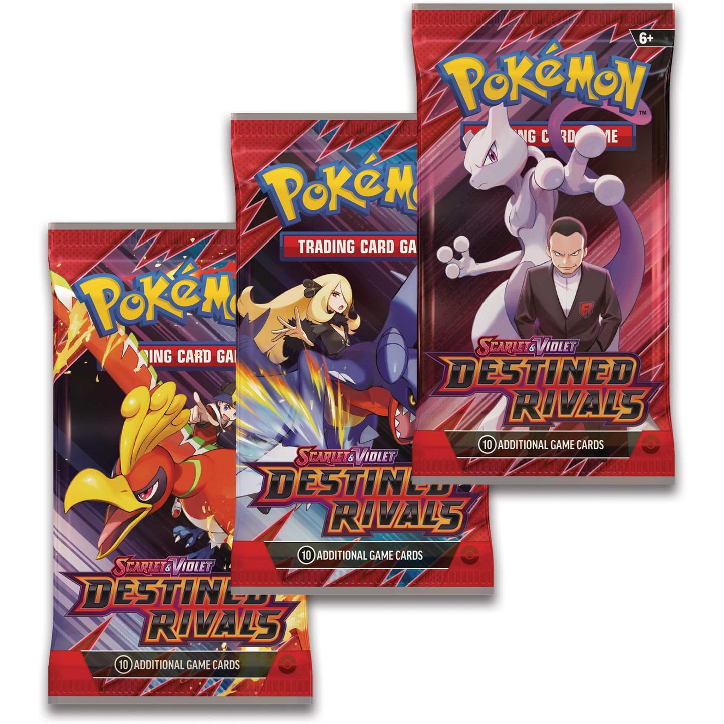Pokémon TCG: Scarlet & Violet 10 - Destined Rivals - 3-Pack Blister CDU
